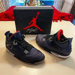 Nike air Jordan 4 Winterized royal blue size US M 10.5